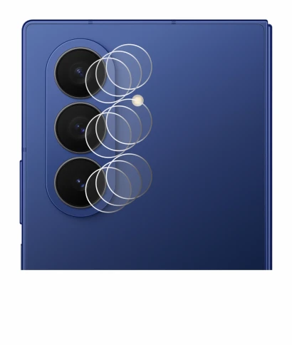 Image of the device Samsung Galaxy Z Fold 7 (ONLY Camera Lens) with a wide variety of screen protectors.