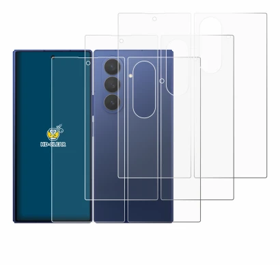 Image of the device Samsung Galaxy Z Fold 7 (Front+Back) with a wide variety of screen protectors.