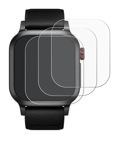 Image of the device Haylou Iron Neo 1.95" with a wide variety of screen protectors.