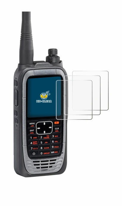 Image of the device Icom IC-A25NE /IC-A25CE with a wide variety of screen protectors.