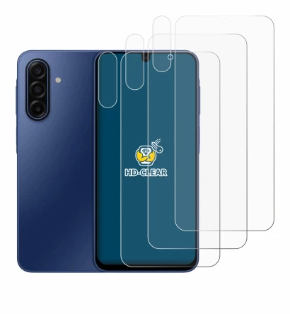 Image of the device Samsung Galaxy A17 5G (Front+Camera) with a wide variety of screen protectors.