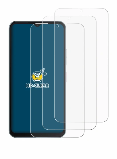 Image of the device Telekom T Phone 3 with a wide variety of screen protectors.