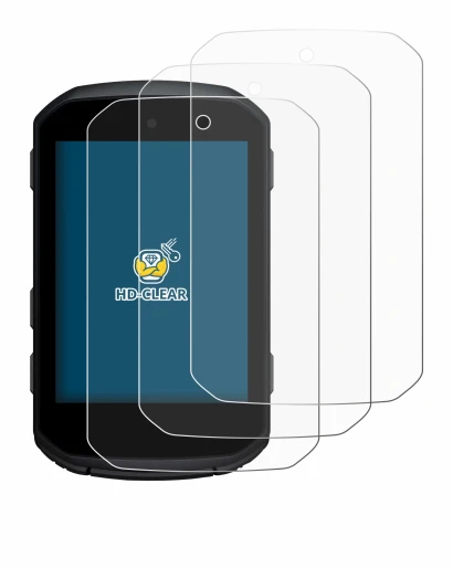 Image of the device Garmin Edge 550 with a wide variety of screen protectors.
