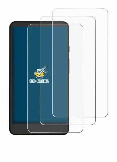 Image of the device Xiaomi Moaan InkPalm Mini Plus 2 with a wide variety of screen protectors.