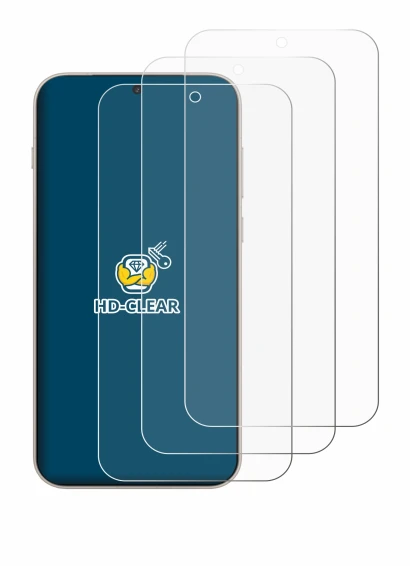 Image of the device OnePlus 15 with a wide variety of screen protectors.