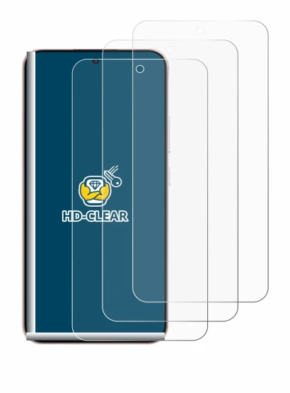 Image of the device Oppo Reno 14 with a wide variety of screen protectors.