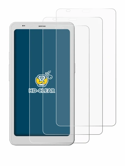 Image of the device Boox Palma 2 Pro with a wide variety of screen protectors.