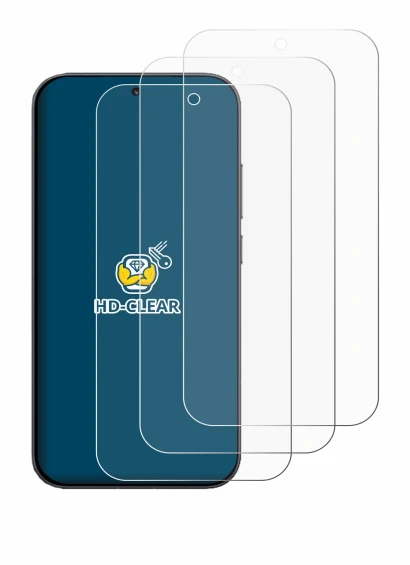 Image of the device Xiaomi Redmi K90 with a wide variety of screen protectors.