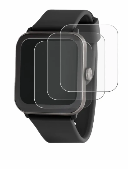 Image of the device Sector Smartwatch S-08 with a wide variety of screen protectors.