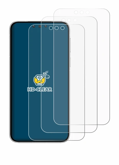 Image of the device Huawei Mate 80 with a wide variety of screen protectors.