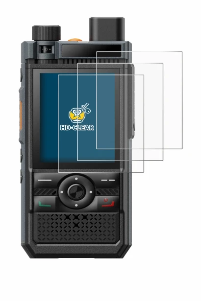 Image of the device Hytera P50 with a wide variety of screen protectors.