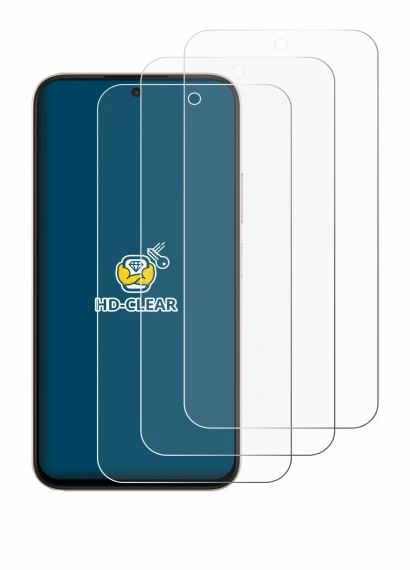 Image of the device Oppo A6t Pro 4G with a wide variety of screen protectors.