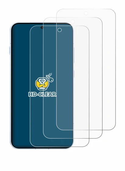 Image of the device Oppo Find X8s 4G with a wide variety of screen protectors.