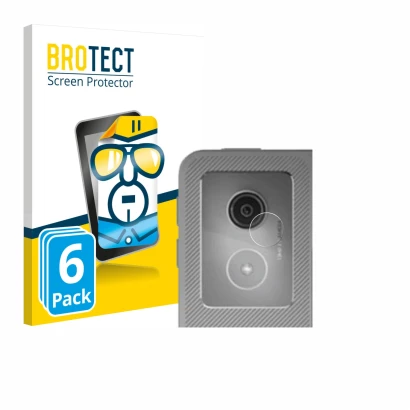 Front side of a product packaging with the brand logo BROTECT. Next to it is the device Lenovo Idea Tab Pro 12.7" (ONLY Camera