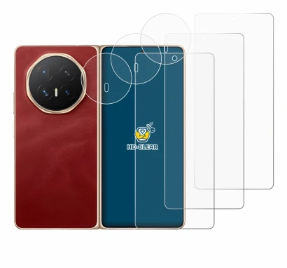 Image of the device Honor Magic V6 (Front+Camera) with a wide variety of screen protectors.