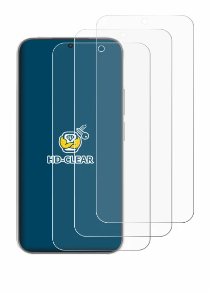 Image of the device Huawei Nova 15 with a wide variety of screen protectors.
