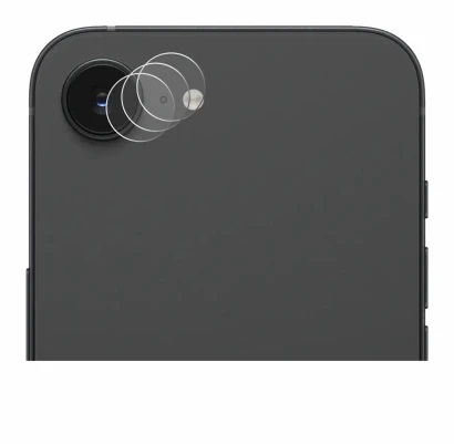 Image of the device Apple iPhone 17e (ONLY Camera Lens) with a wide variety of screen protectors.