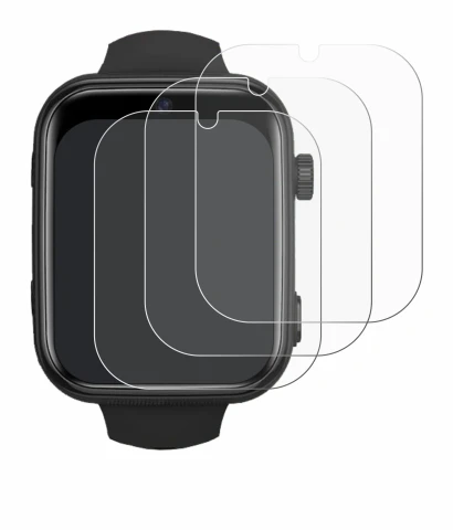 Image of the device Aimiuvei Kids Smartwatch with a wide variety of screen protectors.