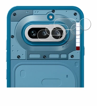 Image of the device Nothing Phone (4a) (ONLY Camera Lens) with a wide variety of screen protectors.