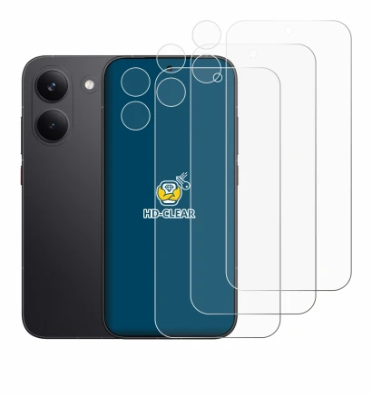 Image of the device Xiaomi Poco X8 Pro (Front+Camera) with a wide variety of screen protectors.