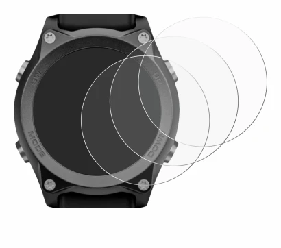 Image of the device Mares Sirius with a wide variety of screen protectors.