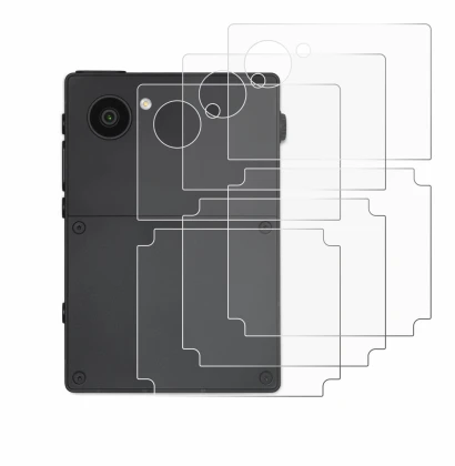Image of the device Light Phone 3 (Back) with a wide variety of screen protectors.