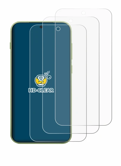 Image of the device OnePlus 15T with a wide variety of screen protectors.