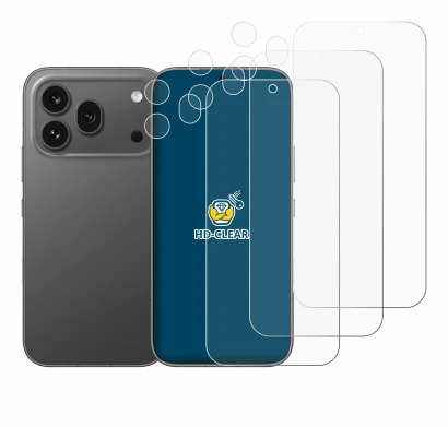 Image of the device Honor 600 Pro (Front+Camera) with a wide variety of screen protectors.