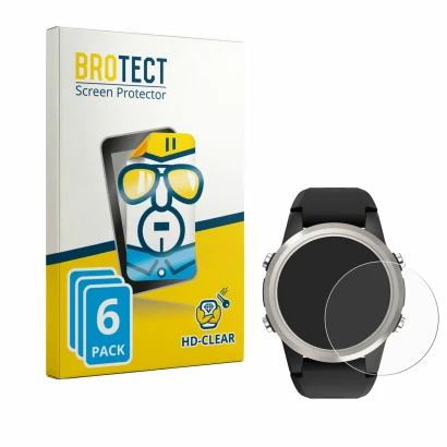 Front side of a product packaging with the brand logo BROTECT. Next to it is the device Shearwater TERN shown with the corresp