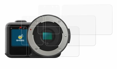 Image of the device GoPro Mission 1 Pro ILS with a wide variety of screen protectors.
