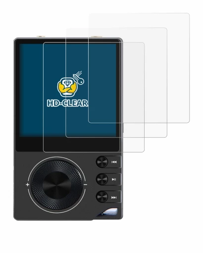 Image of the device Surfans F20 Pro with a wide variety of screen protectors.