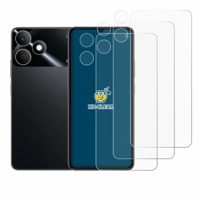 Image of the device realme Note 80 (Front+Camera) with a wide variety of screen protectors.