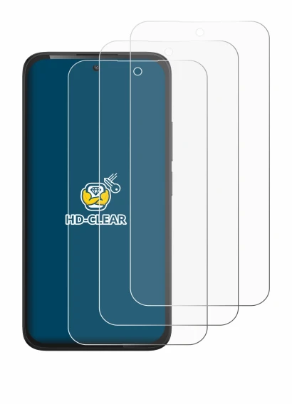 Image of the device TCL K70 4G with a wide variety of screen protectors.