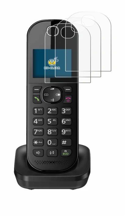 Image of the device Panasonic KX-TGC463 with a wide variety of screen protectors.