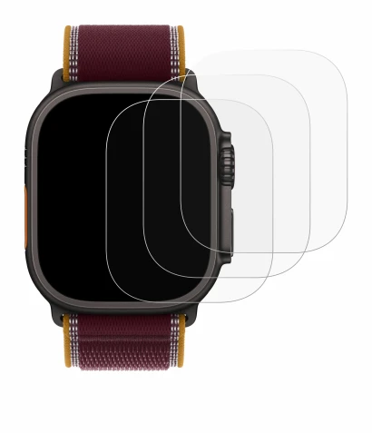Image of the device Apple Watch Ultra 4 (49 mm) with a wide variety of screen protectors.