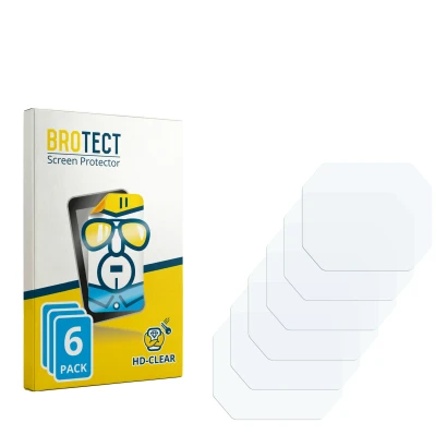 Front side of a product packaging with the brand logo BROTECT. Next to it is the corresponding screen protector.
