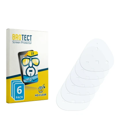 Front side of a product packaging with the brand logo BROTECT. Next to it is the corresponding screen protector.