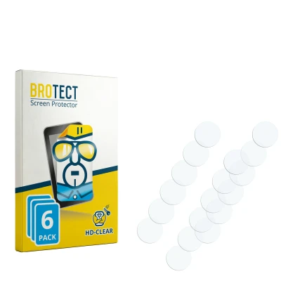 Front side of a product packaging with the brand logo BROTECT. Next to it is the corresponding screen protector.