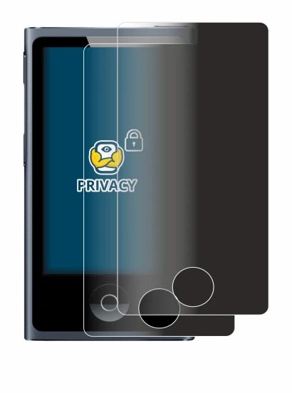 Image of the device Apple iPod nano 2012 (7th Gen.) with a wide variety of screen protectors.