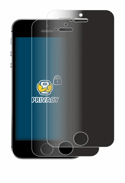 Image of the device Apple iPhone SE 2016 with a wide variety of screen protectors.