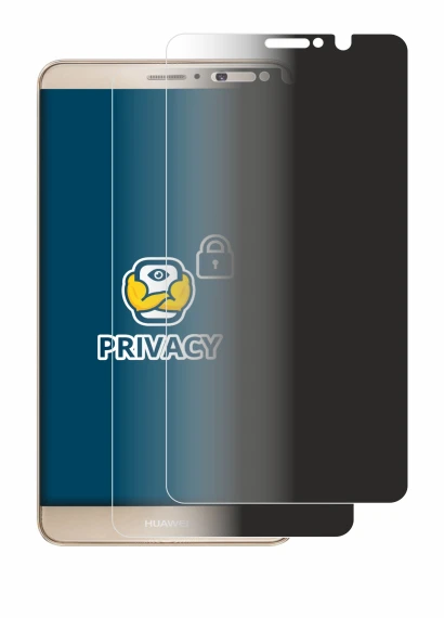 Image of the device Huawei Mate 9 with a wide variety of screen protectors.