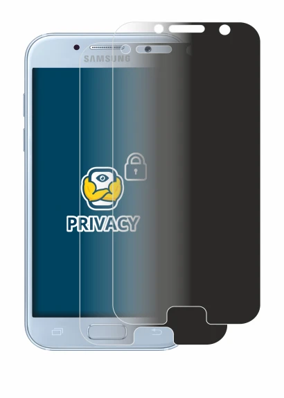 Image of the device Samsung Galaxy A5 2017 with a wide variety of screen protectors.