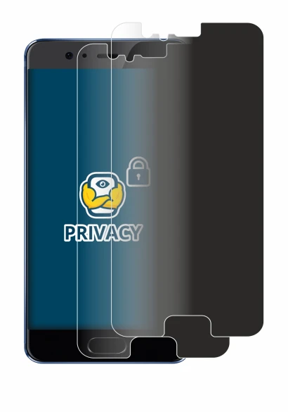 Image of the device Huawei P10 with a wide variety of screen protectors.