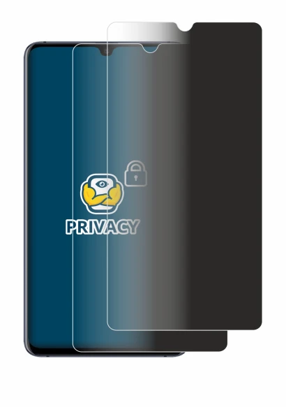 Image of the device Huawei Mate 20 X with a wide variety of screen protectors.