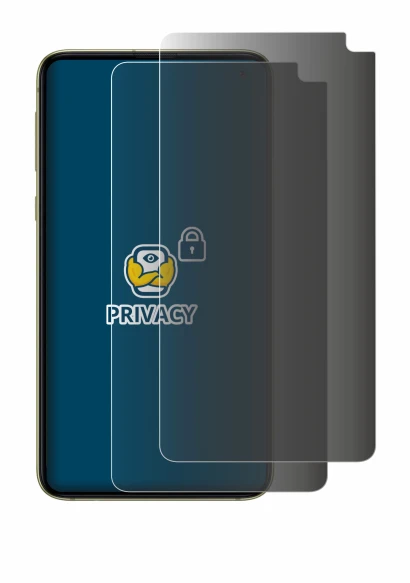 Image of the device Samsung Galaxy S10e with a wide variety of screen protectors.