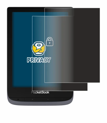 Image of the device PocketBook Touch HD 3 with a wide variety of screen protectors.