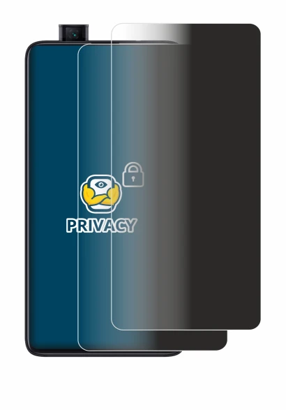Image of the device Xiaomi Mi 9T Pro with a wide variety of screen protectors.