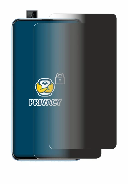Image of the device Huawei P smart Pro 2019 with a wide variety of screen protectors.
