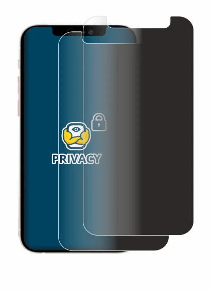 Image of the device Apple iPhone 12 mini with a wide variety of screen protectors.