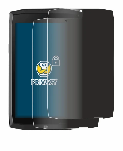 Image of the device Crosscall Core T4 with a wide variety of screen protectors.
